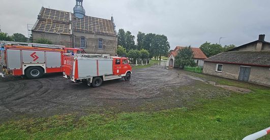 Ponad 40 interwencji związanej z przejściem burzy nad Wieluniem